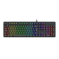 Imagem da oferta Teclado Membrana Gamer Redragon Netherbane Iluminação Rainbow Preto ABNT2 K521-R PT