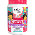 Imagem da oferta Creme de Pentear Salon Line Kids Cachinhos Sem Nós Vegano Para Cabelos Ondulados Cacheados e Crespos 1kg