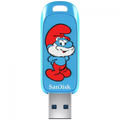 Imagem da oferta Pendrive SanDisk Smurfs 128GB USB 3.2 SDCZIS-128G-G46