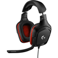 Imagem da oferta Headset Gamer Logitech G332 para PC PlayStation Xbox e Nintendo Switch - Preto/Vermelho