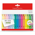 Imagem da oferta Caneta Marca Texto Faber-Castell Grifpen 15 Cores Modelo: MT/ES15ZF Cor: Multicor