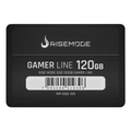 Imagem da oferta SSD Rise Mode Gamer Line 120GB SATA III Leitura: 530MB/s Gravação: 520MB/s Preto - RM-SSD-120