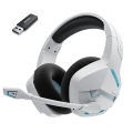 Imagem da oferta BINNUNE BW01 Fone de ouvido sem fio para jogos para PC PS4 PS5 Playstation 4 5 2.4G sem fio Bluetooth USB Gamer Fones d