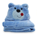 Imagem da oferta Toalha de Banho Bebê Felpuda Capuz Infantil Recém Nascido Com Orelhinha Menino e Menina --RISOVIT FTB0631