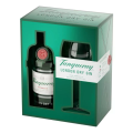 Imagem da oferta Kit Taça + Gin London Dry Tanqueray 750ml