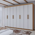 Imagem da oferta Guarda-Roupa Casal Aurora 8 Portas 4 Gavetas