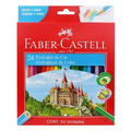 Imagem da oferta Lápis de cor Faber Castell 24 cores