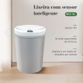 Imagem da oferta Lixeira Inteligente com Sensor Automático 12L - Coibeu