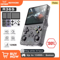 Imagem da oferta 128gb r36s retro handheld console de videogame sistema linux 3.5 Polegada tela ips portátil bolso player vídeo 64gb jo