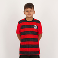 Imagem da oferta Camisa Flamengo Shout Infantil Vermelha e Preta