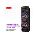Imagem da oferta Caixa De Som Aiwa Torre Bluetooth 2300w Aws-t2w-02 Preto Bivolt