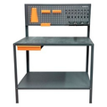 Imagem da oferta Bancada de Trabalho 1100 x 1500 x 500mm com Ganchos e Acessórios PRESTO-91513