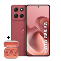Imagem da oferta Smartphone Motorola Moto g86 5G com Moto Buds 256GB 24GB 8GB RAM16GB Ram Boost Tela 1.5K pOLED 50MP Sony camera OIS Moto
