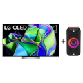 Imagem da oferta Comprar Combo Smart TV LG OLED evo C3 65 polegadas 4K 2023 + Caixa De Som Portátil LG Xboom Partybox XL5 - OLED65C3.XL