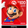 Imagem da oferta Gift Card Nintendo R$100 - (Digital)
