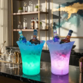Imagem da oferta Balde Térmico Para Bebidas com LED e Caixa de Som Bluetooth 6,5L Festa Branco