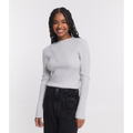 Imagem da oferta Blusa em Tricô Canelado com Fio Metalizado e Detalhe em V