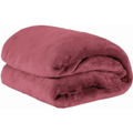 Imagem da oferta Cobertor Casal Manta Microfibra Fleece 01 Peça Blush