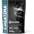 Imagem da oferta Creatina Monohidratada 500g - 100% Pura Importada - Soldiers Nutrition