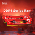 Imagem da oferta JAZER DDR4 Ram 16GB 8GB 32GB 3200MHz 3600MHz PC4 Desktop Memória para jogos Suporte Placa-mãe Memória DD