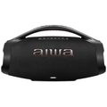 Imagem da oferta Caixa de Som Aiwa Boombox Plus AWS-BBS-01-B Bluetooth Amplificada 200W USB - Caixa de Som Bluetooth / Portátil