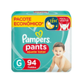 Imagem da oferta Fralda Calça Pampers Pants Ajuste Total - Tam. G 9 a 13kg 94 Unidades