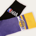 Imagem da oferta Kit meias masculina 2 peças - multicor | NBA