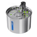 Imagem da oferta Bebedouro para Gatos 3L Fonte Gato Inox Comedouros Bebedouros e Acessorios para Gatos Silenciosa Bivolt