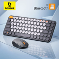 Imagem da oferta Baseus mouse sem fio bluetooth 5.0 mouse e teclado de computador com receptor usb de 2.4ghz para macbook tablet laptop p
