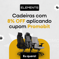 Imagem da oferta Aproveite cadeiras Elements com desconto exclusivo do Promobit
