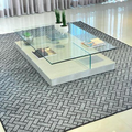 Imagem da oferta Tapete Para Sala Quarto 1,00 x 1,50 Estampa Geométrica