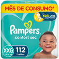 Imagem da oferta Fraldas Pampers Confort Sec XXG 112 Unidades Pampers