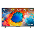 Imagem da oferta Smart Tv Qled 75 4k Toshiba 75c450ns Google Tv - Tb037m