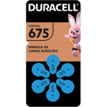 Imagem da oferta Pilha Duracell Auditiva 675 com 6 Unidades