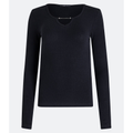 Imagem da oferta Blusa em Algodão com Decote V com Correntinha tam PP