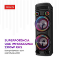 Imagem da oferta Caixa de Som Torre Aiwa AWS-T2W-02 Bluetooth 2300W RMS Amplificada