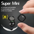 Imagem da oferta Mini 5.3 sem fio bluetooth fone de ouvido pequenos fones sono trabalho esportes invisíveis hd alta fidelidad