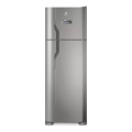 Imagem da oferta Geladeira frost free Electrolux TF39 inox com freezer 310L 127V