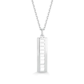 Imagem da oferta Colar Masculino Trilhos em Prata 925