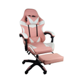 Imagem da oferta Cadeira Gamer Stillus Ergonômica com Apoio para os Pés - Rosa Chiclete