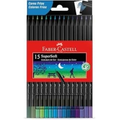 Imagem da oferta EcoLápis de Cor Faber-Castell Supersoft Tons Frios 120715SOFTCF 15 cores