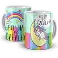 Imagem da oferta Caneca Unicornio Engraçado " Bom dia é o Carralho"