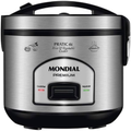 Imagem da oferta Panela Elétrica de Arroz Mondial Preto/Inox 500W 220V - PE-43-6X