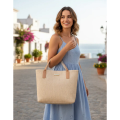 Imagem da oferta Bolsa Feminina Tote Palha Moda Praia Verão Fashion