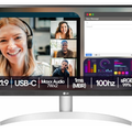 Imagem da oferta Monitor LG UltraWide Tela IPS de 29" 100Hz | 29WQ600B 21:9 USB-C 7Wx2 MaxxAudio sRGB 99%