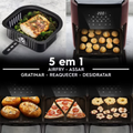 Imagem da oferta Air Fryer Oven Electrolux por Rita Lobo 12L Digital Vermelha Escura Experience 1700W (EAF86)