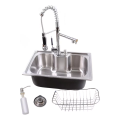 Imagem da oferta Kit Cuba Gourmet 60x42 Com Acessórios E Torneira Monocomando