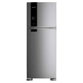 Imagem da oferta Geladeira Brastemp Duplex Frost Free com Painel Click Black e Turbo Freezer 463L Inox - BRM55FK
