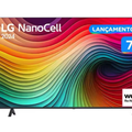 Imagem da oferta Smart TV 75" 4K UHD NanoCell LG 75NANO80TSA Wi-Fi Bluetooth com Alexa 3 HDMI 2 USB