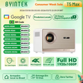 Imagem da oferta Projetor BYINTEK T5 Max Full HD 1080P 4K | 1000 ANSI Lumens | Android TV | Auto Foco | WiFi Dual Band | Bluetooth | Sist